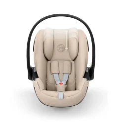 Poussette trio melio carbon 6 almond beige avec siège auto cloud g3 i-size et nacelle