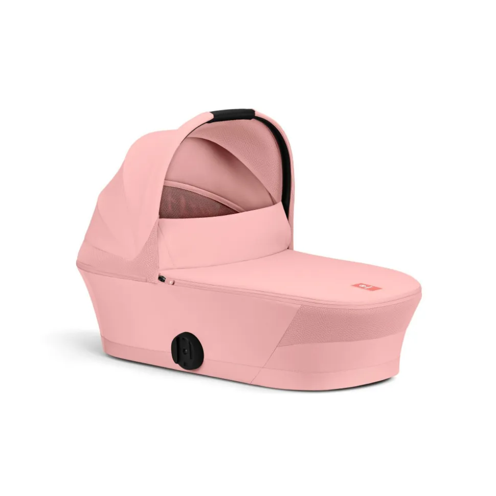 Poussette trio melio carbon 6 candy pink avec siège auto aton b2 i-size et nacelle