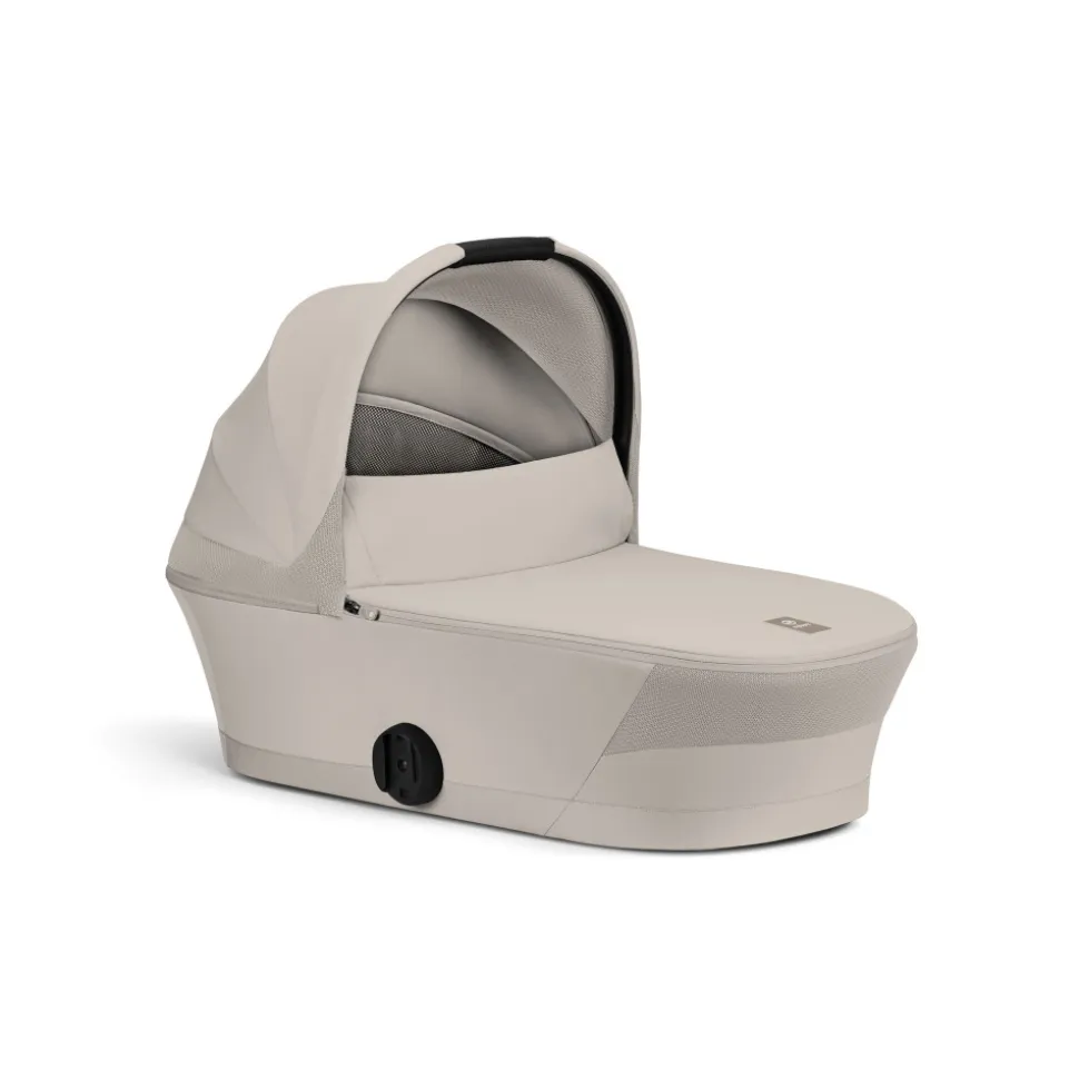 Poussette trio melio carbon 6 dune grey avec siège auto cloud t i-size et nacelle