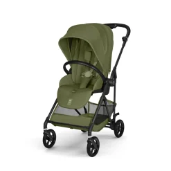Poussette trio melio carbon 6 moss green avec siège auto cloud g i-size et nacelle