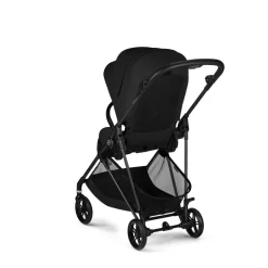 Poussette trio melio carbon 6 magic black avec siège auto cloud t i-size tissu plus et nacelle