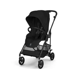 Poussette trio melio carbon 6 magic black avec siège auto cloud t i-size tissu plus et nacelle