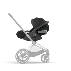 Poussette trio melio carbon 6 magic black avec siège auto cloud t i-size tissu plus et nacelle