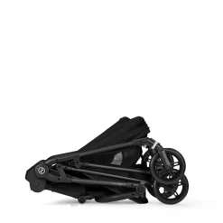 Poussette trio melio carbon 6 magic black avec siège auto aton b2 i-size et nacelle