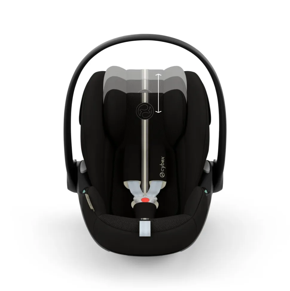 Poussette trio melio carbon 6 magic black avec siège auto cloud g3 i-size tissu plus et nacelle