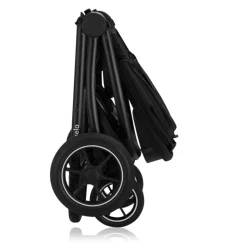 Poussette trio meril + nacelle + coque black onyx