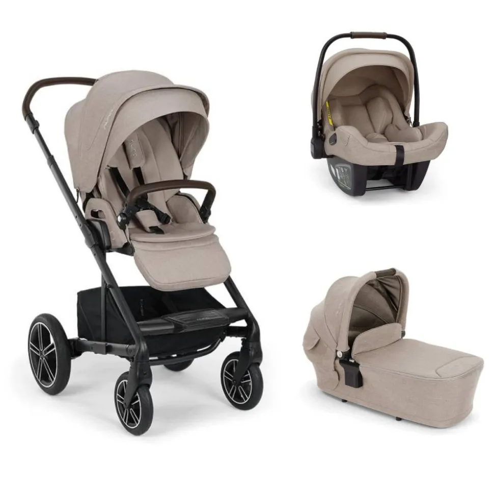 Poussette trio mixx next + siège auto pipa next + nacelle mixx next chateau