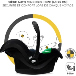 Poussette trio moov 2 air wheels sand beige