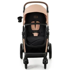 Poussette trio moov 2 air wheels avec base sand beige
