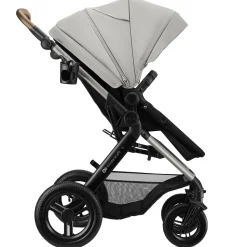Poussette trio moov 2 xl air wheels moonlight grey
