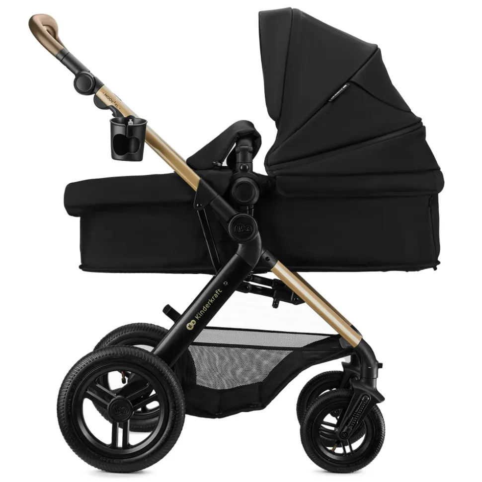 Poussette trio moov 2 xl air wheels pure black