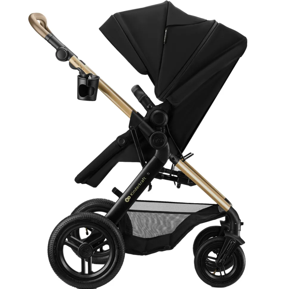 Poussette trio moov 2 xl air wheels pure black