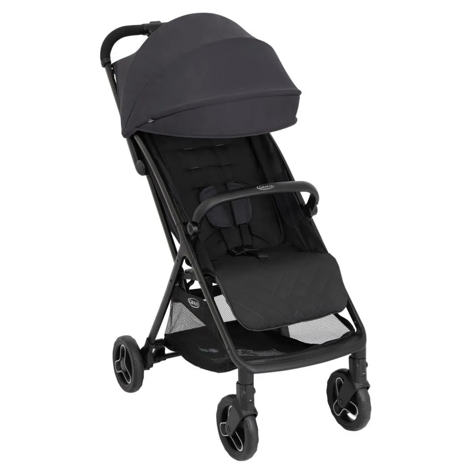 Poussette trio myavo + siège auto snuglite + nacelle charcoal