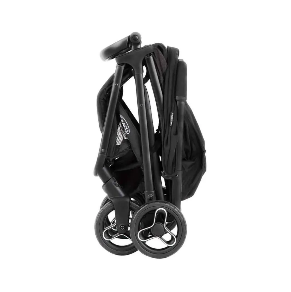 Poussette trio myavo + siège auto snuglite + nacelle midnight