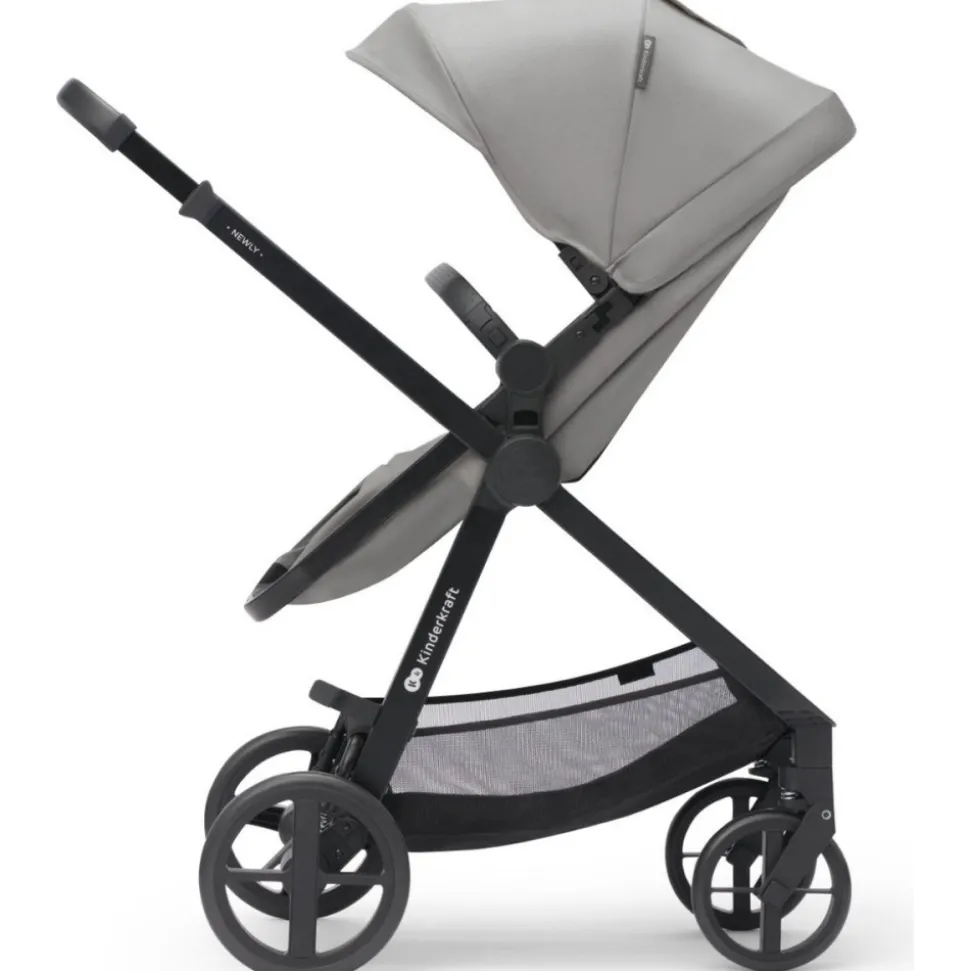 Poussette trio newly gris + siège auto mink pro