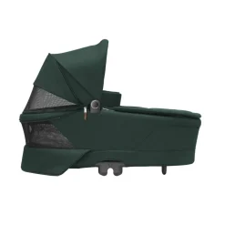 Poussette trio oxford + siège auto pebble 360 + nacelle sense twillic green