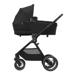 Poussette trio oxford + siège auto pebble 360 pro 2 + nacelle sense twillic black + base familyfix 360 pro
