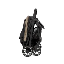 Poussette trio pact pro twig beige + siège auto sprint sandstone + nacelle ramble shale noir