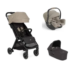 Poussette trio pact pro twig + siège auto i-starter sandstone + nacelle ramble shale