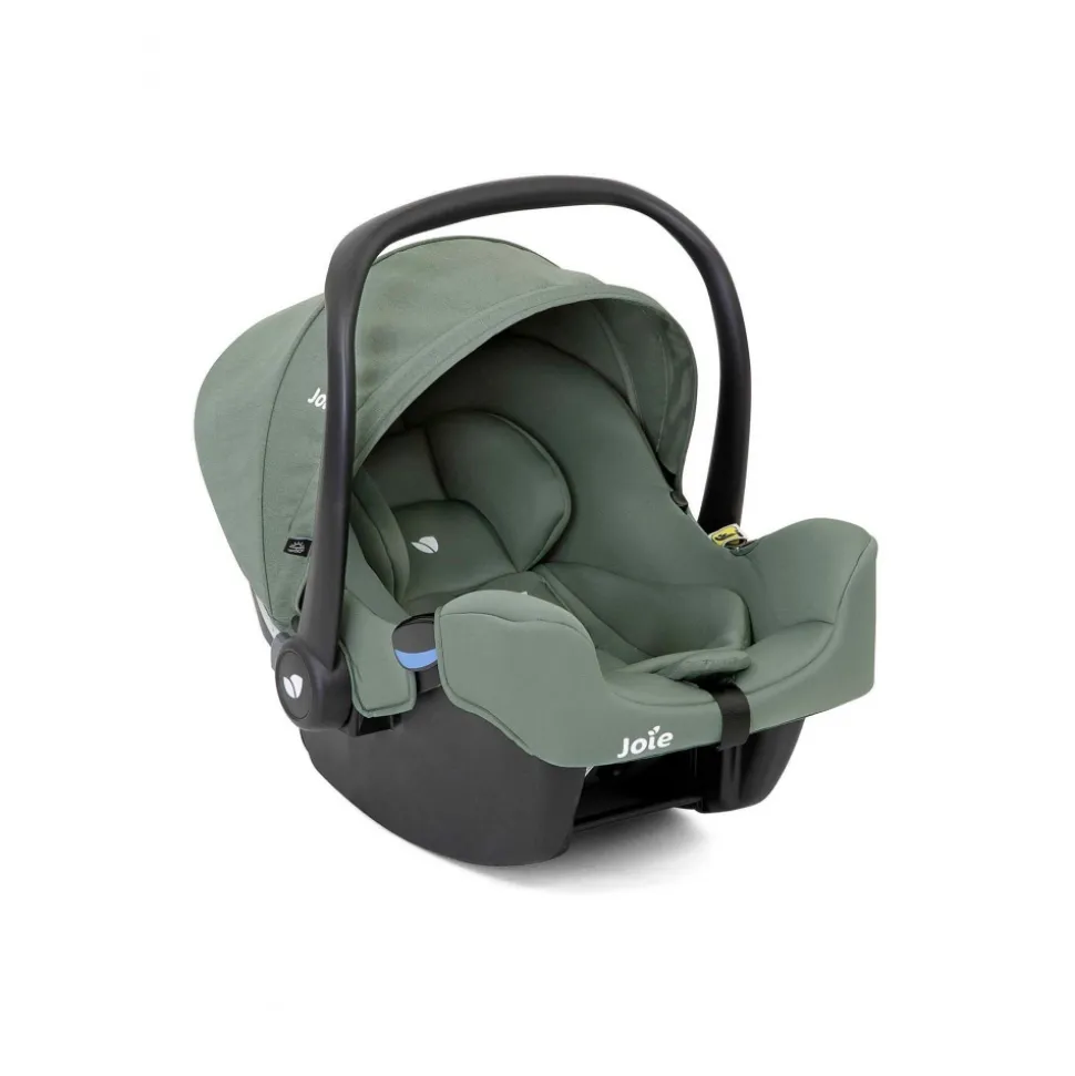 Poussette trio parcel lx signature evergreen + siège auto i-snug 2 laurel + nacelle ramble shale