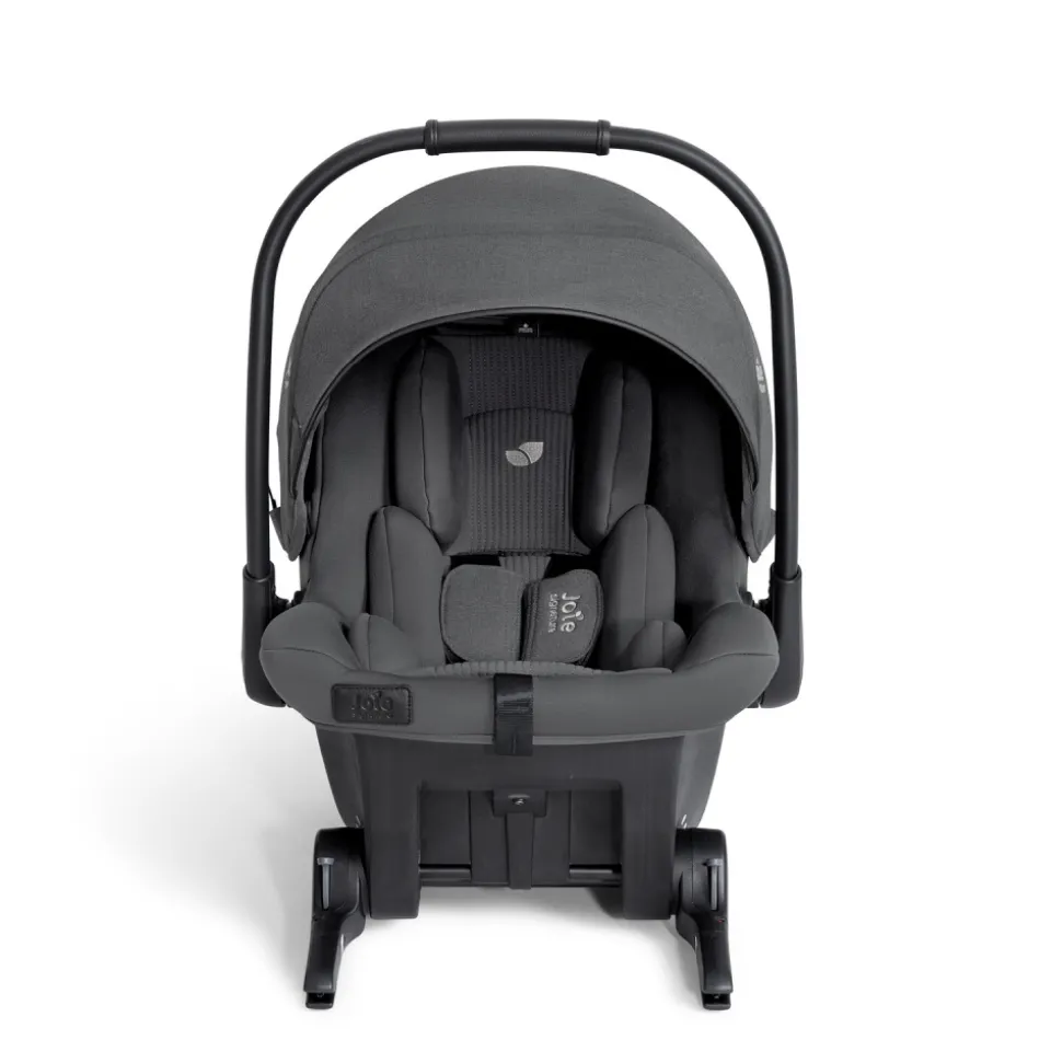 Poussette trio parcel lx signature ebony + siège auto sprint ebony + nacelle ramble shale