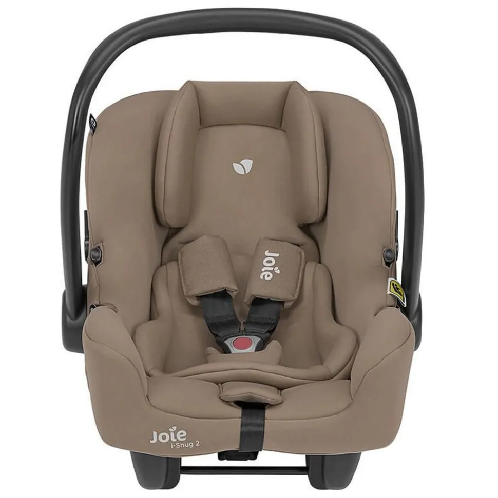 Poussette trio parcel lx signature sandstone + siège auto i-snug 2 cashew + nacelle ramble shale