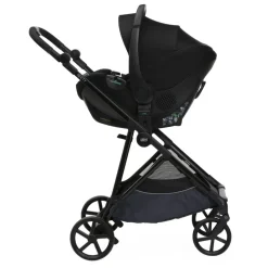 Poussette trio seety boston grey + siège auto kory i-size essential + nacelle seety + bi-seat air i-size + base 360°