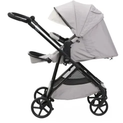 Poussette trio seety florence beige + siège auto kory i-size essential + nacelle seety + bi-seat air i-size + base 360°