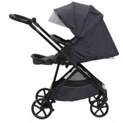 Poussette trio seety + siège auto first seat recline i-size + nacelle seety boston grey