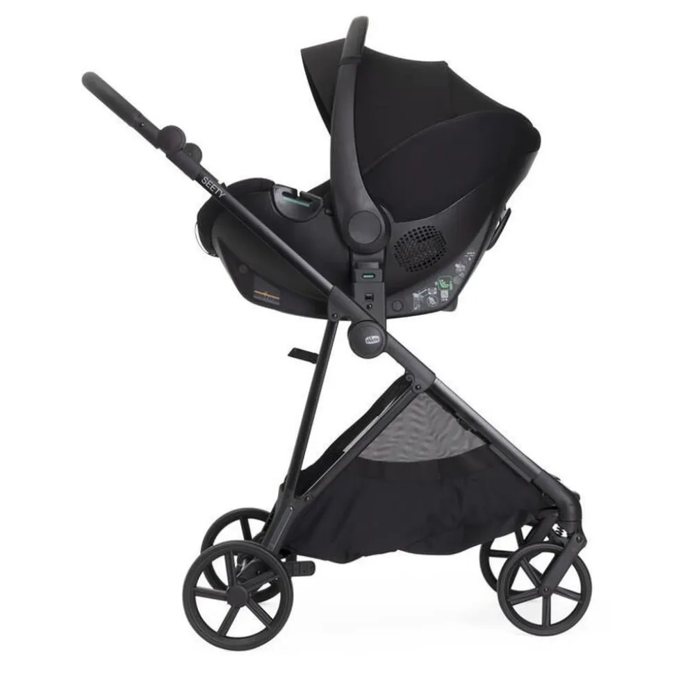 Poussette trio seety2 + siège auto kory + nacelle seety ebony