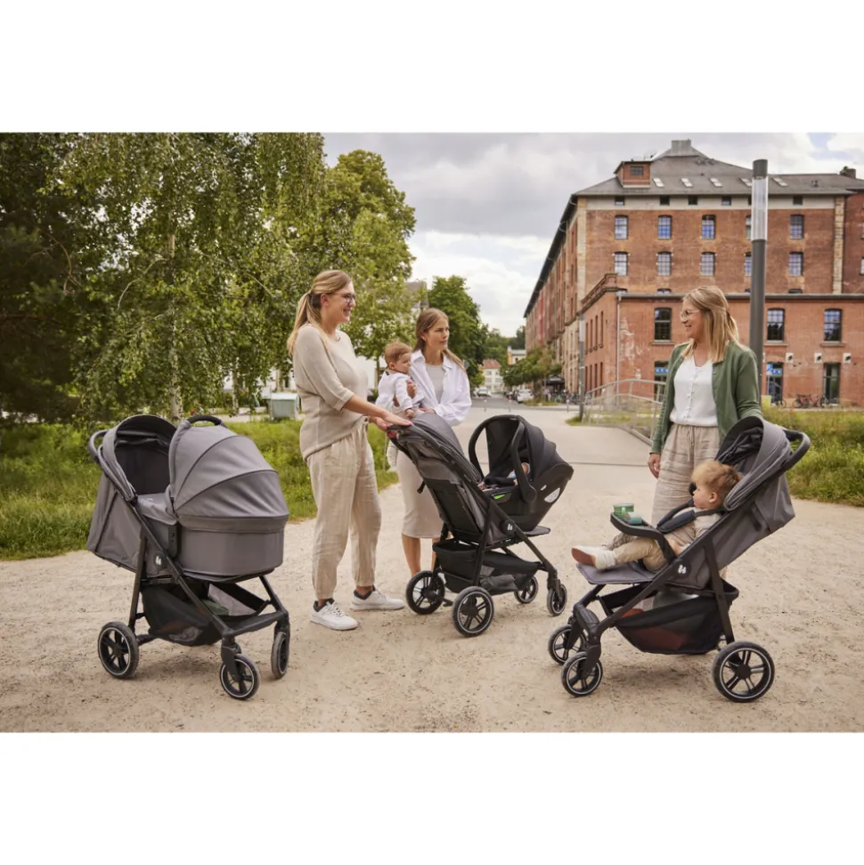 Poussette trio shop n care trio set grey