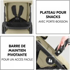 Poussette trio shop n care trio set olive