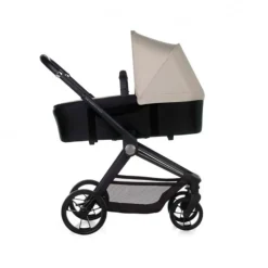 Poussette trio stratos avec nacelle stratos et coque travel carrier be rock