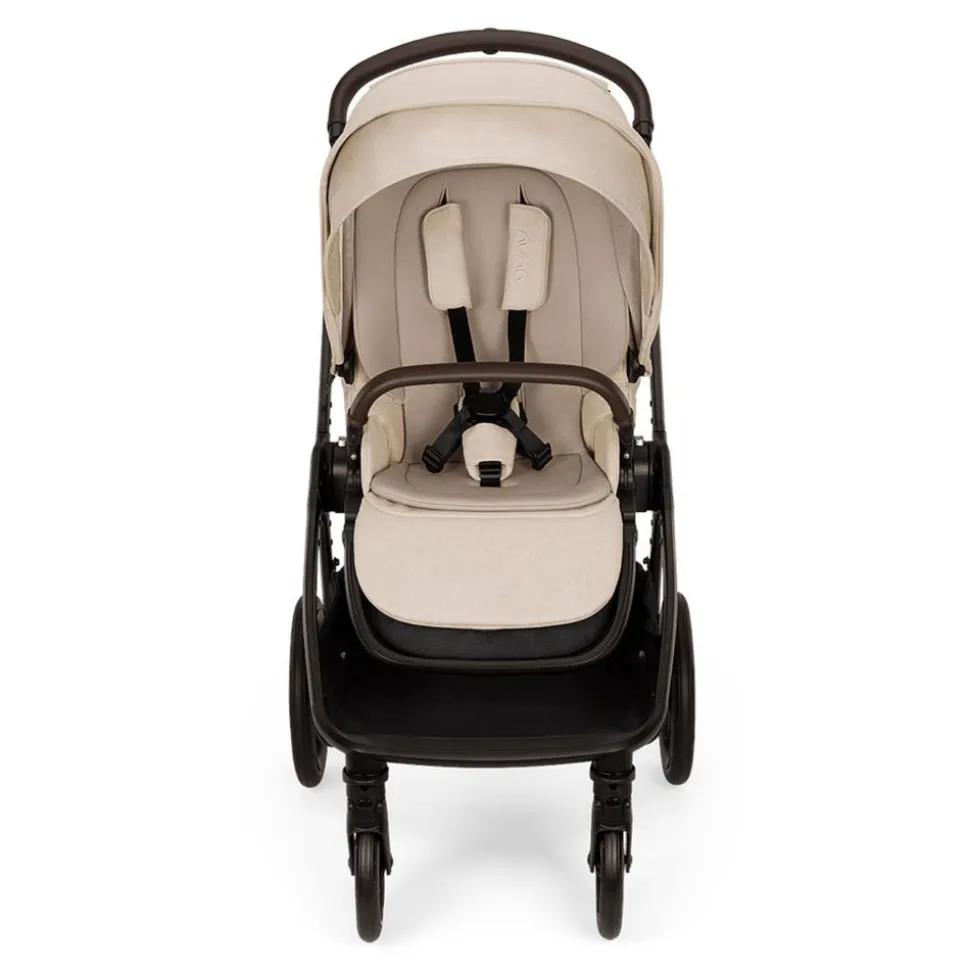 Poussette trio triv lx + siège auto arra flex + nacelle lytl biscotti