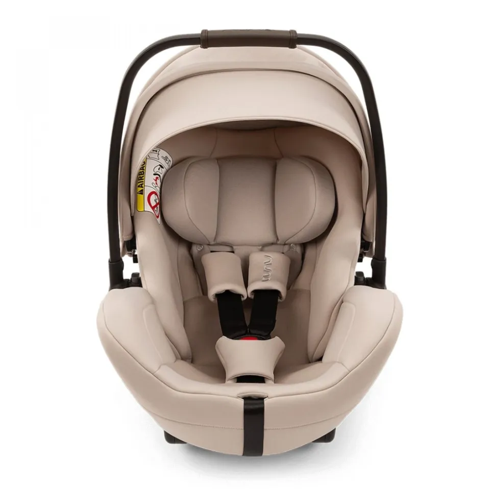 Poussette trio triv lx + siège auto arra flex + nacelle lytl biscotti