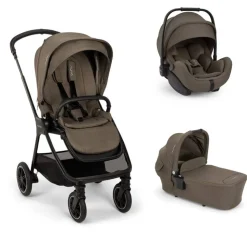 Poussette trio triv next + siège auto pipa urbn + nacelle lytl thunder