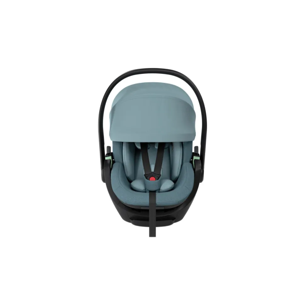 Poussette trio urban glide 3 mid blue + siège auto maple mid blue + nacelle urban glide mid blue