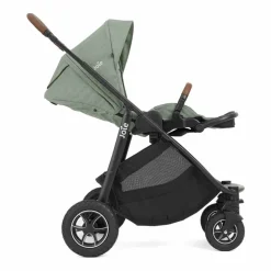 Poussette trio versatrax laurel + siège auto i-snug 2 raven + nacelle ramble xl raven