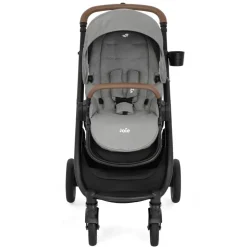 Poussette trio versatrax pebble + siège auto sprint carbon + nacelle ramble xl pebble gris