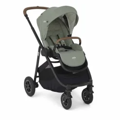Poussette trio versatrax + siège auto i-snug 2 laurel + nacelle ramble xl shale vert / noir