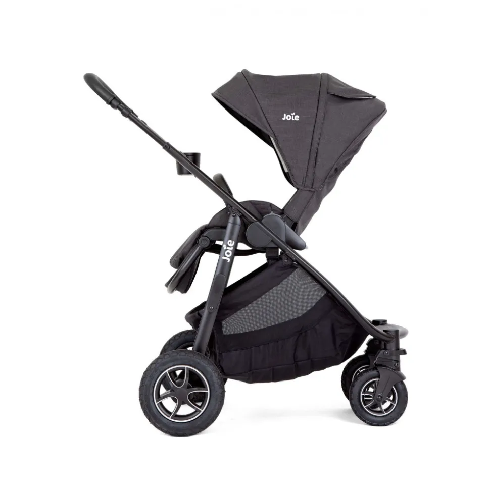 Poussette trio versatrax + siège auto i-gemm 3 + nacelle ramble xl shale