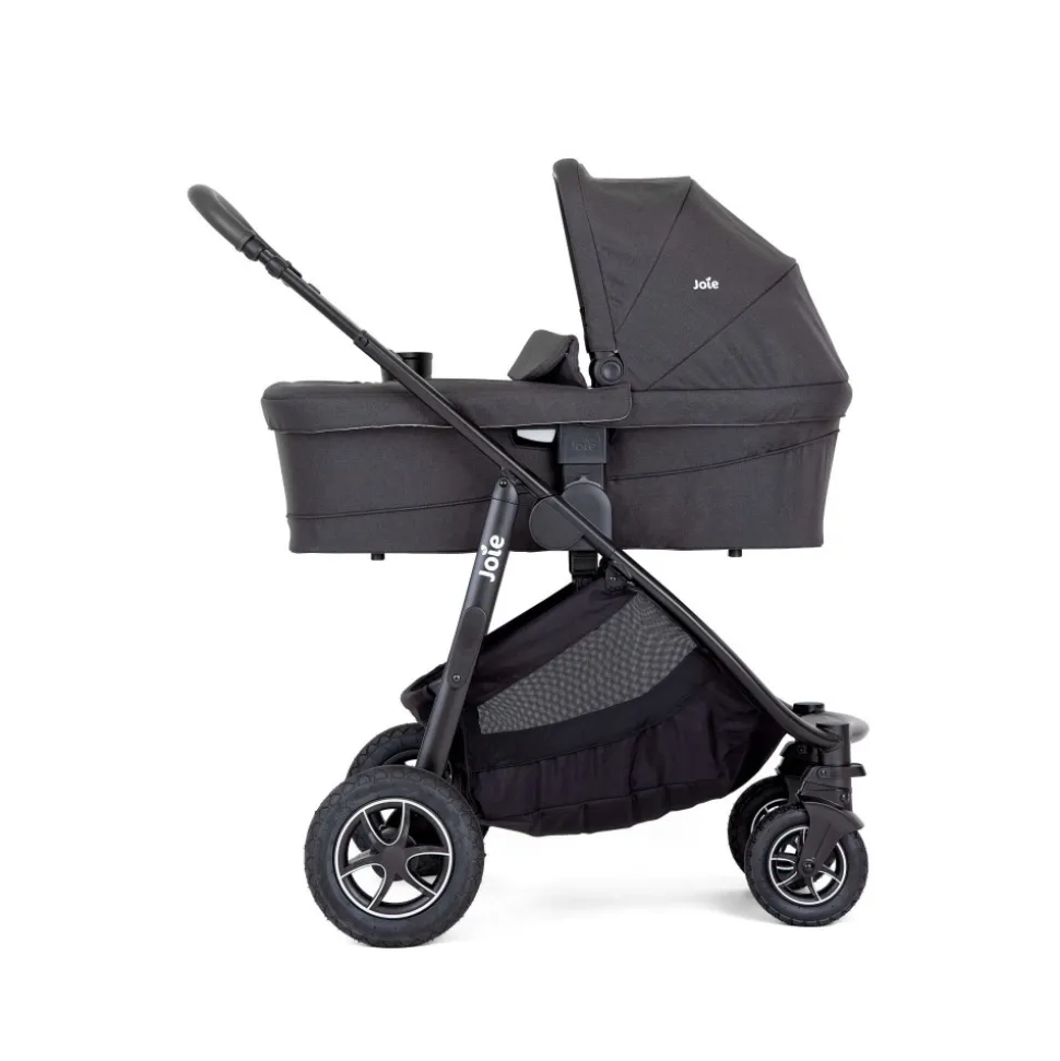 Poussette trio versatrax + siège auto i-gemm 3 + nacelle ramble xl shale