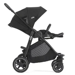 Poussette trio versatrax + siège auto i-gemm 3 + nacelle ramble xl raven