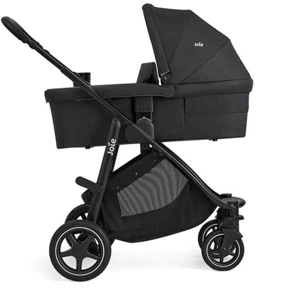 Poussette trio versatrax + siège auto i-gemm 3 + nacelle ramble xl raven