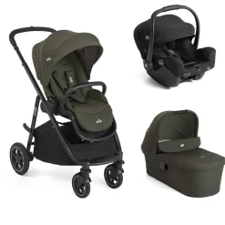 Poussette trio versatrax + siège auto i-starter eclipse + nacelle ramble xl fern