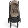 Poussette trio versatrax + siège auto i-snug 2 + nacelle ramble xl cashew