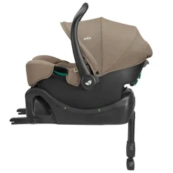 Poussette trio versatrax + siège auto i-snug 2 + nacelle ramble xl cashew