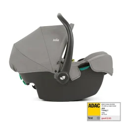 Poussette trio versatrax + siège auto i-snug 2 + nacelle ramble xl pebble gris