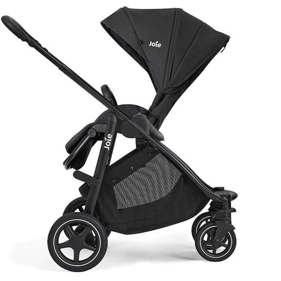 Poussette trio versatrax + siège auto i-snug 2 + nacelle ramble xl raven