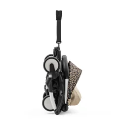 Poussette trio yoyo 3 pack 6+ et siège auto cloud g3 black + nacelle yoyo - chassis noir - olive